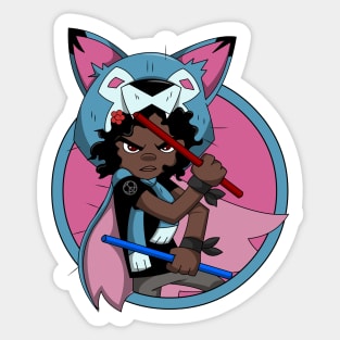 Weapons Master Wolf Sticker